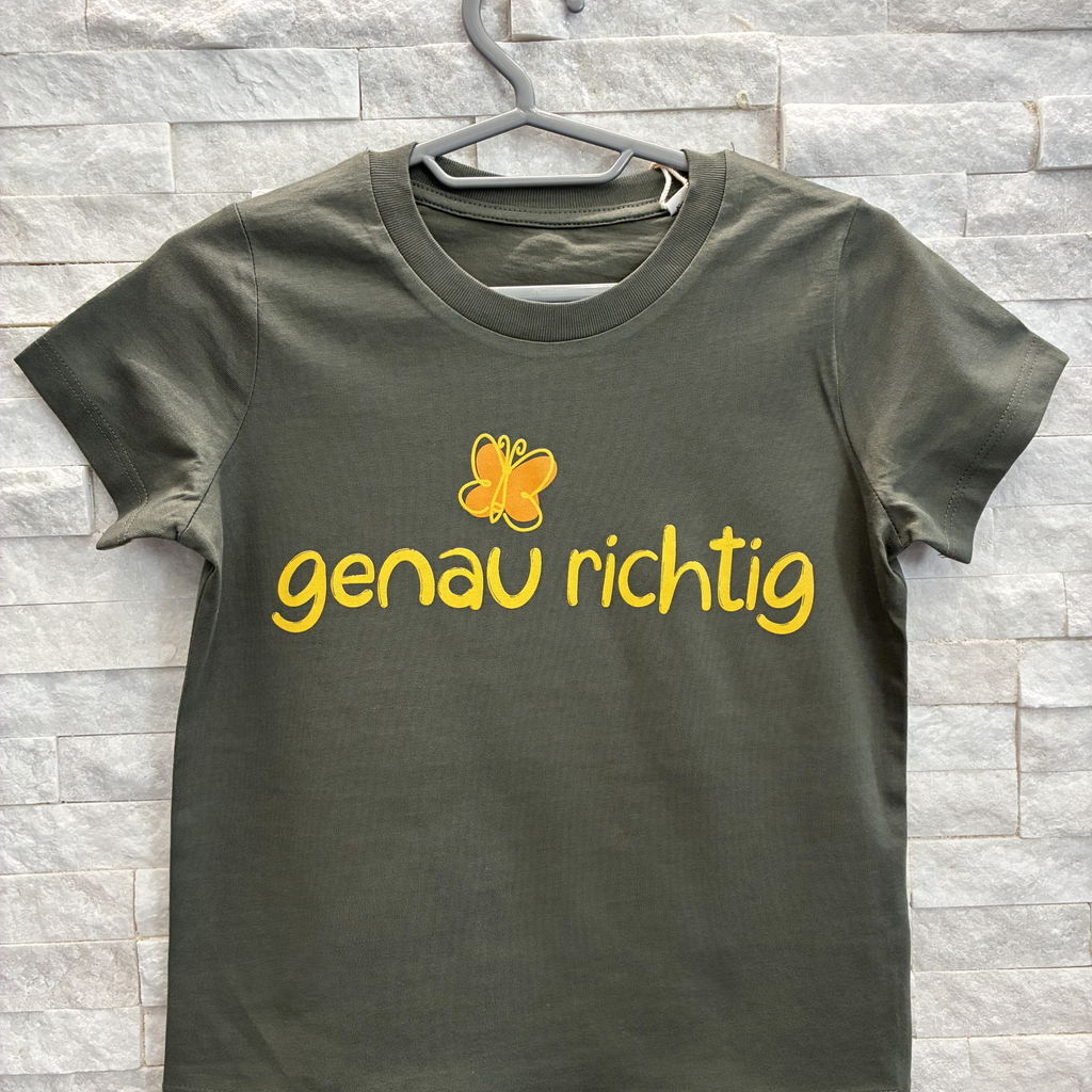 T-Shirt genau richtig