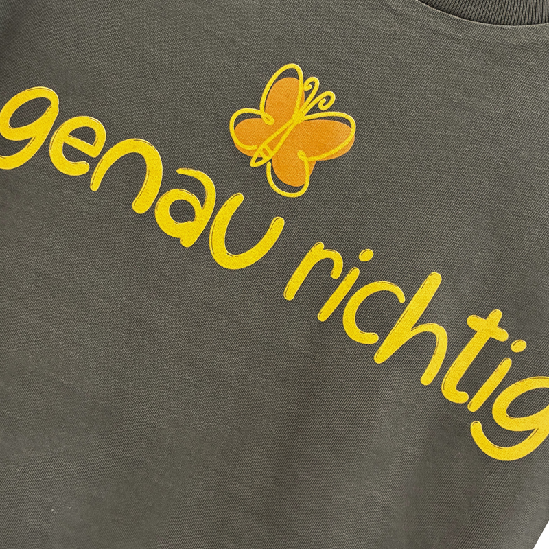 T-Shirt genau richtig