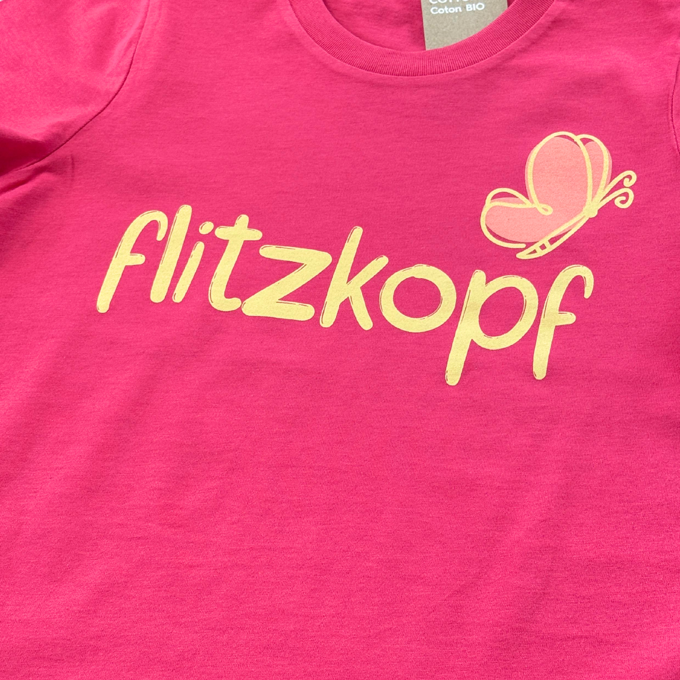T-Shirt flitzkopf rosa