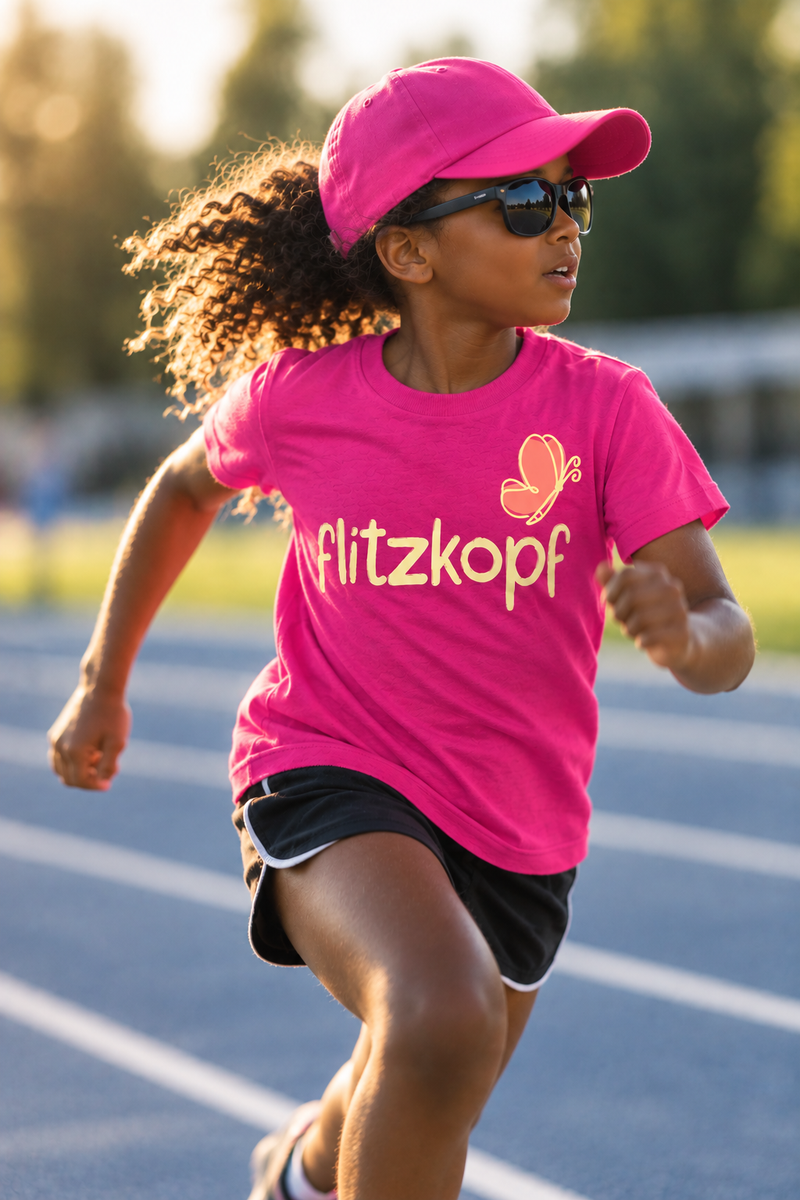 T-Shirt flitzkopf rosa