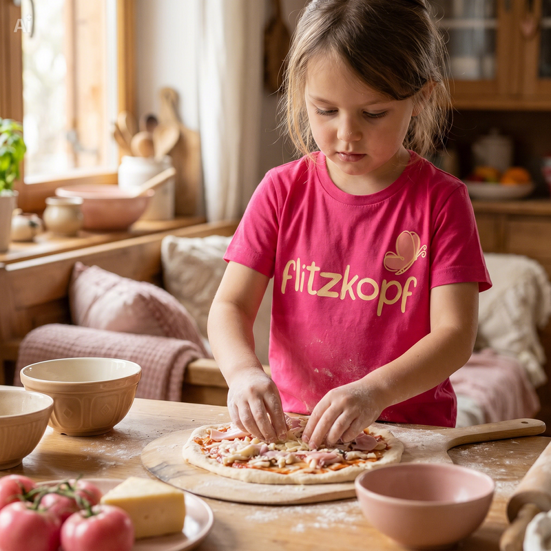 T-Shirt flitzkopf rosa