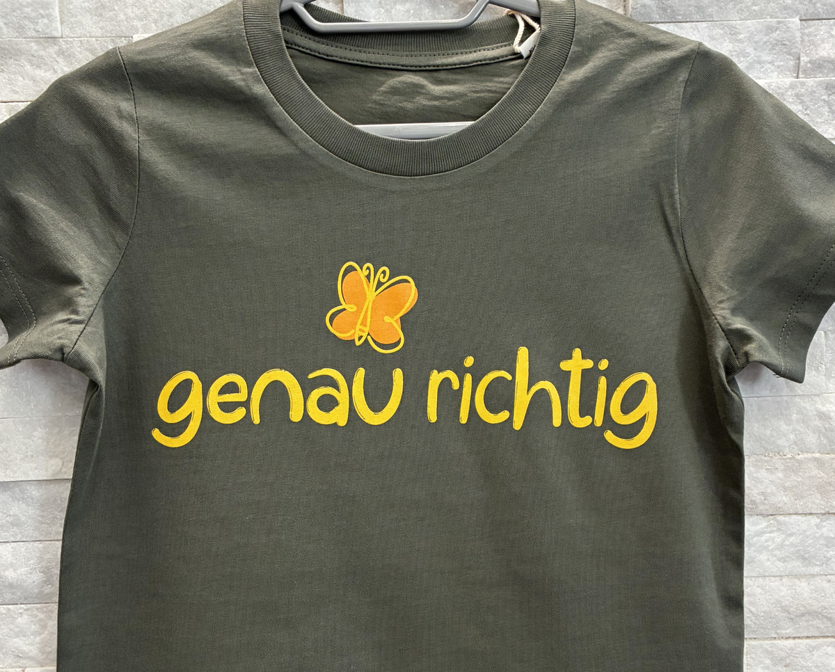 T-Shirt genau richtig